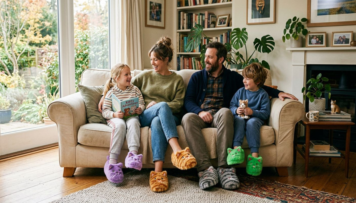 Comment choisir des chaussons à motif de chat pour toute la famille ?