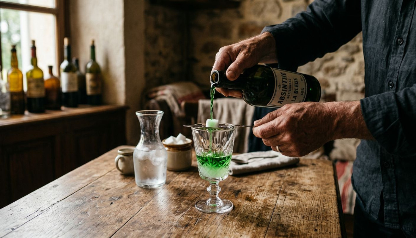 Comment l'artisanat influence-t-il la qualité de l'absinthe ?