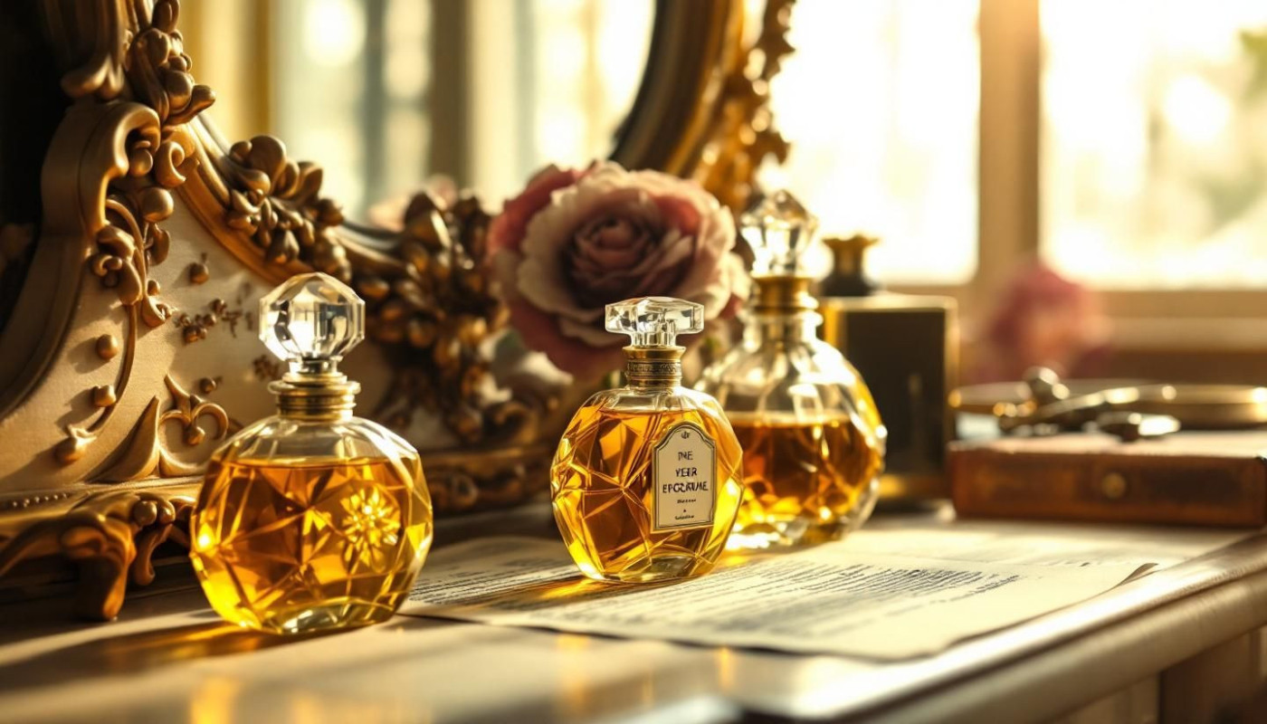 Explorer l'élégance des parfums dorés et leurs secrets de tenue